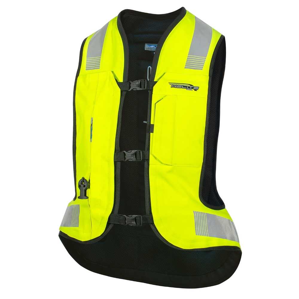 Airbagová vesta Helite Turtle 2 HiVis rozšířená  žlutá  L