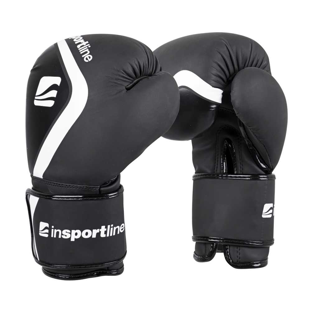 Boxerské rukavice inSPORTline Shormag  černá  14oz
