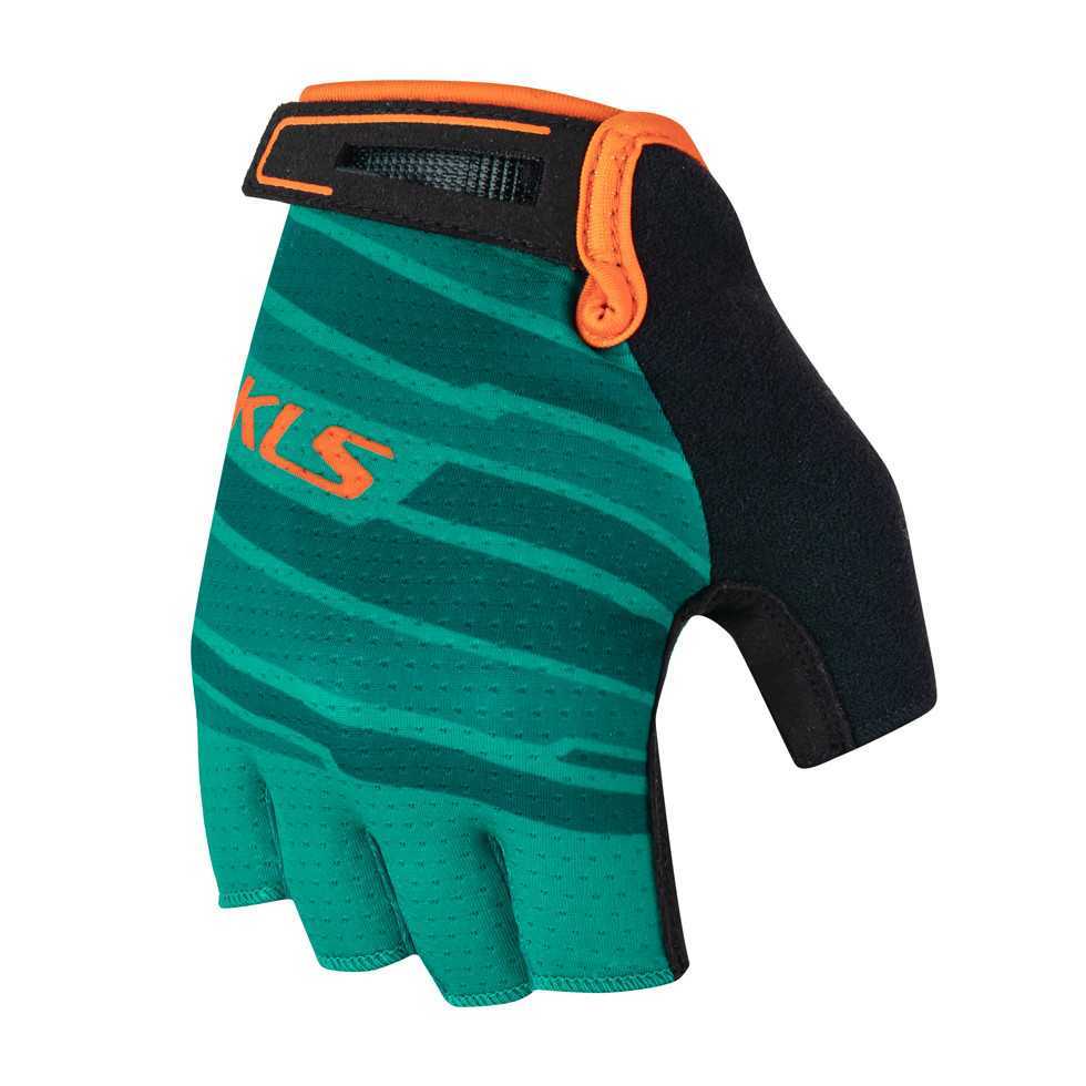 Cyklo rukavice Kellys Factor 022  Teal  L