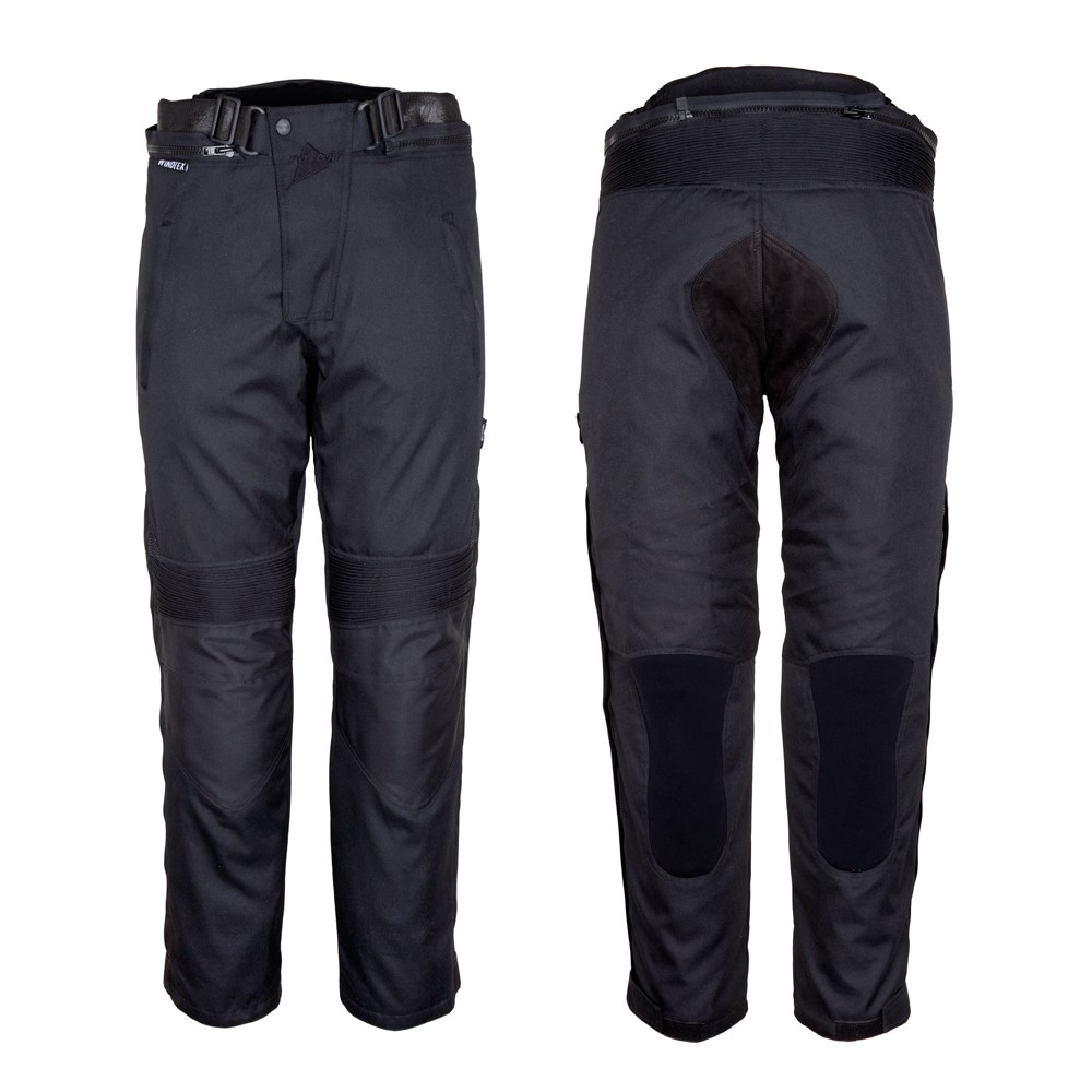 Dámské motocyklové kalhoty ROLEFF Textile  černá  2XL