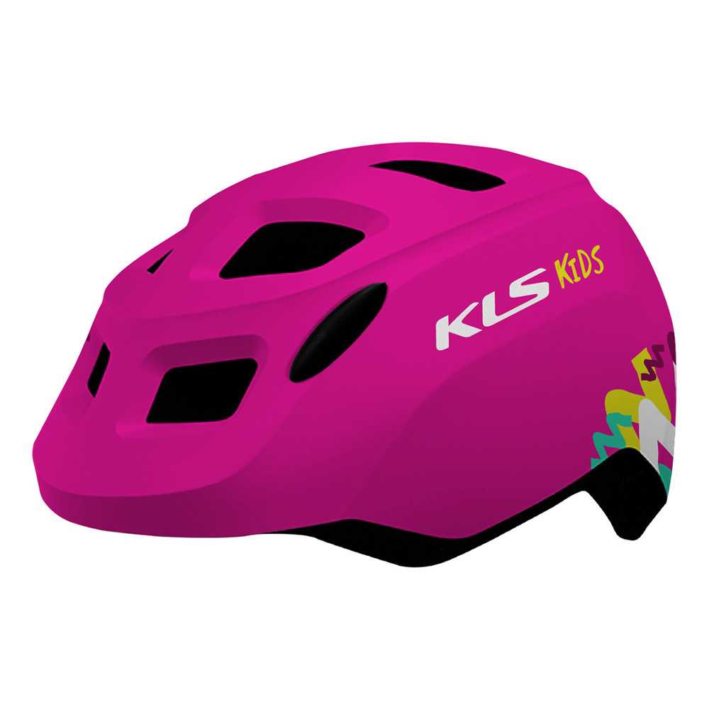 Dětská cyklo přilba Kellys Zigzag 022  Pink  S (50-55)