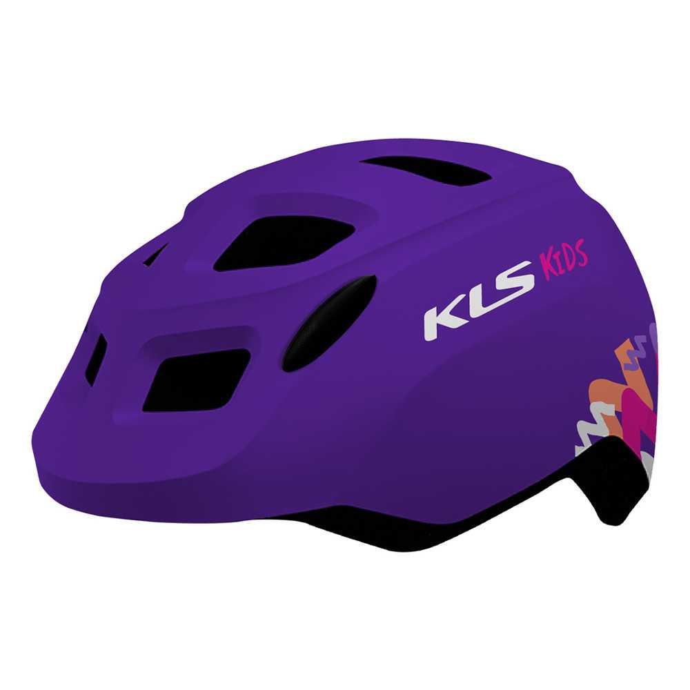 Dětská cyklo přilba Kellys Zigzag 022  Purple  XS (45-50)