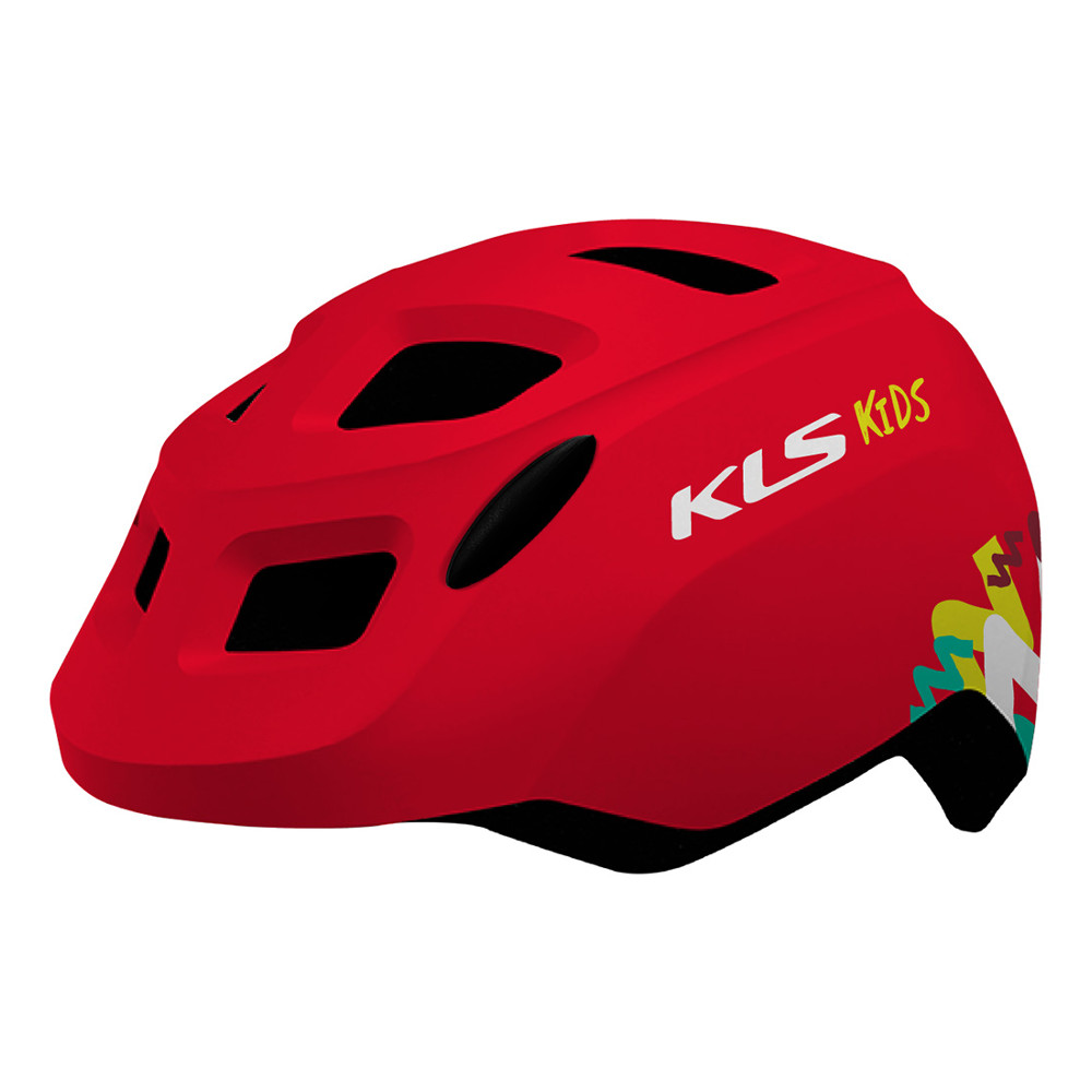 Dětská cyklo přilba Kellys Zigzag 022  Red  S (50-55)