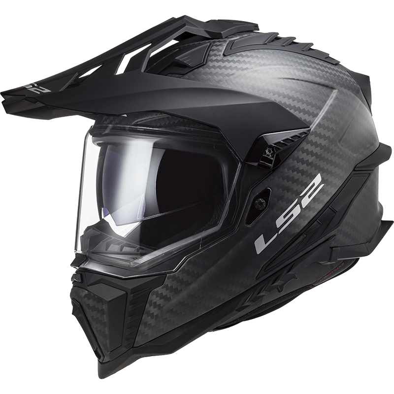 Enduro helma LS2 MX701 Explorer C  Glossy Carbon  XS (53-54)
