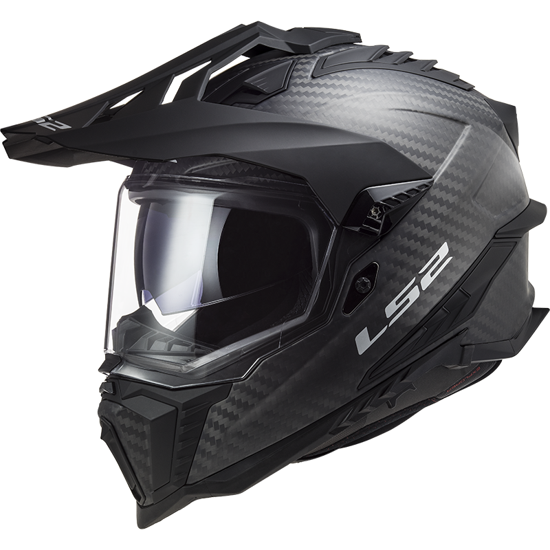 Enduro helma LS2 MX701 Explorer C Solid  Matt Carbon  XL (61-62)