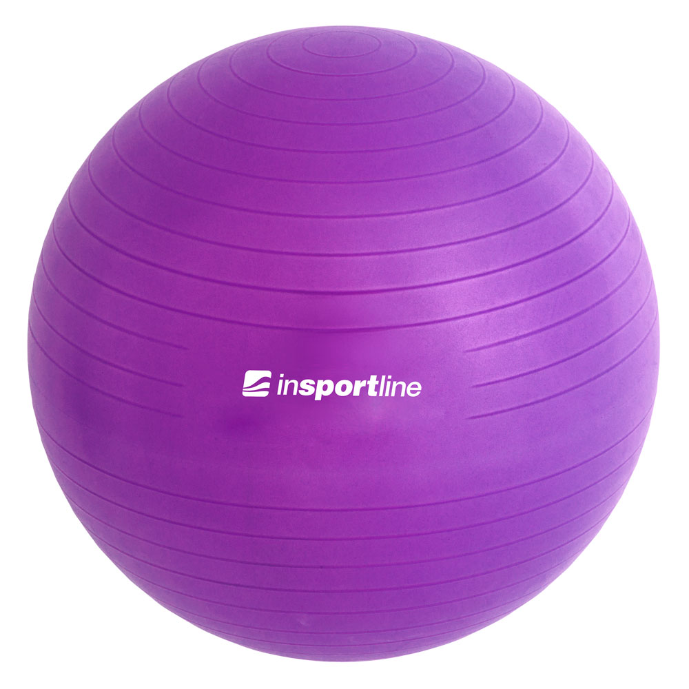 Gymnastický míč inSPORTline Top Ball 65 cm  fialová