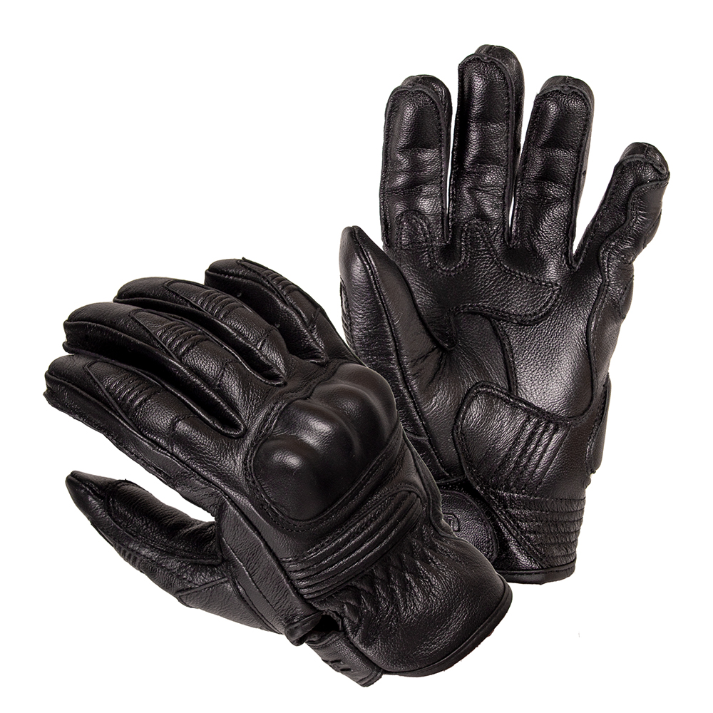 Kožené moto rukavice W-TEC Trogir  černá  3XL