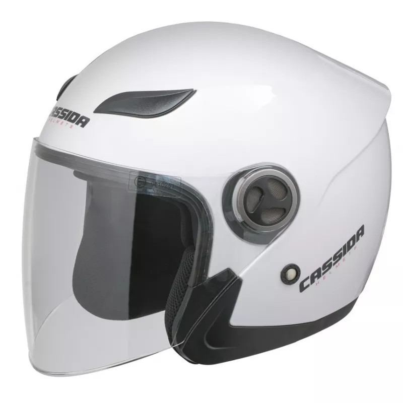 Moto helma Cassida Reflex Solid  bílá  XL (61-62)
