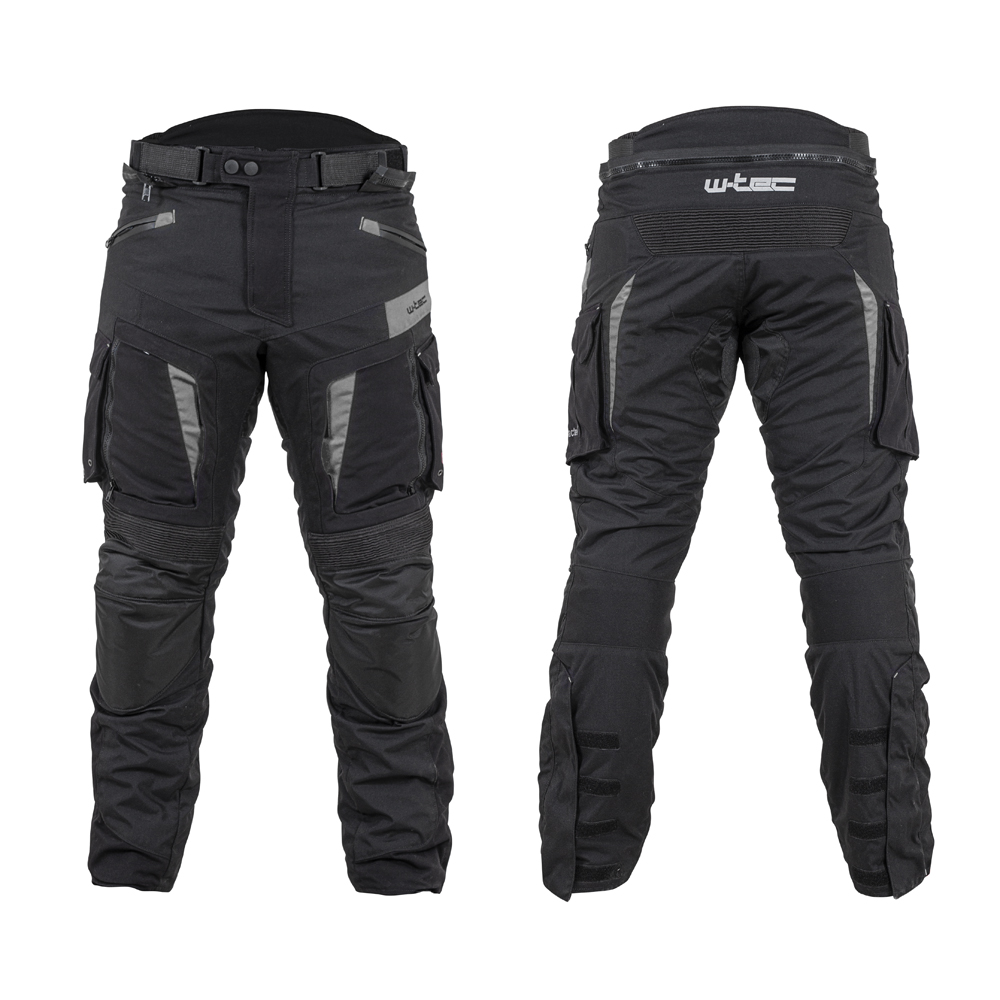 Moto kalhoty W-TEC Aircross  černo-šedá  3XL