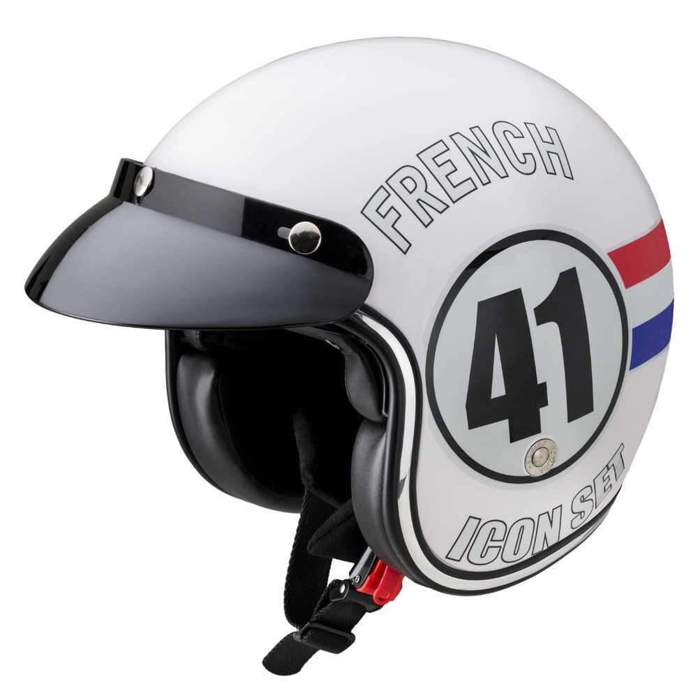 Moto přilba W-TEC Café Racer  French 41  XXL (63-64)
