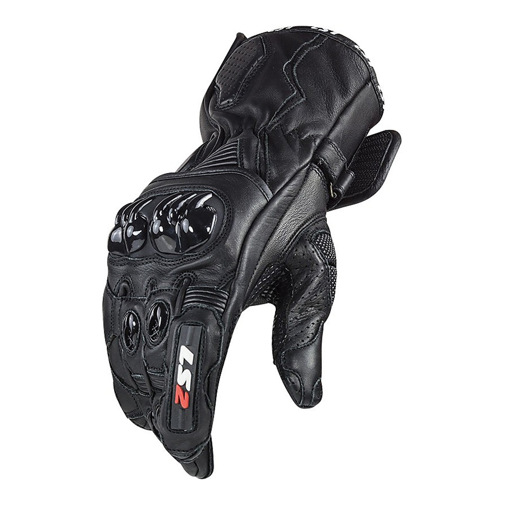 Moto rukavice LS2 Swift Racing Black  černá  XXL