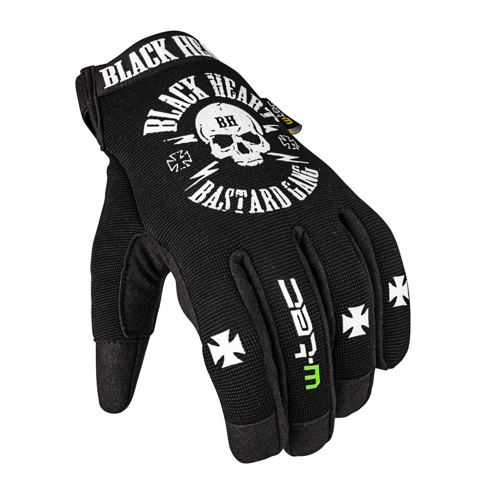 Moto rukavice W-TEC Black Heart Radegester  černá  L