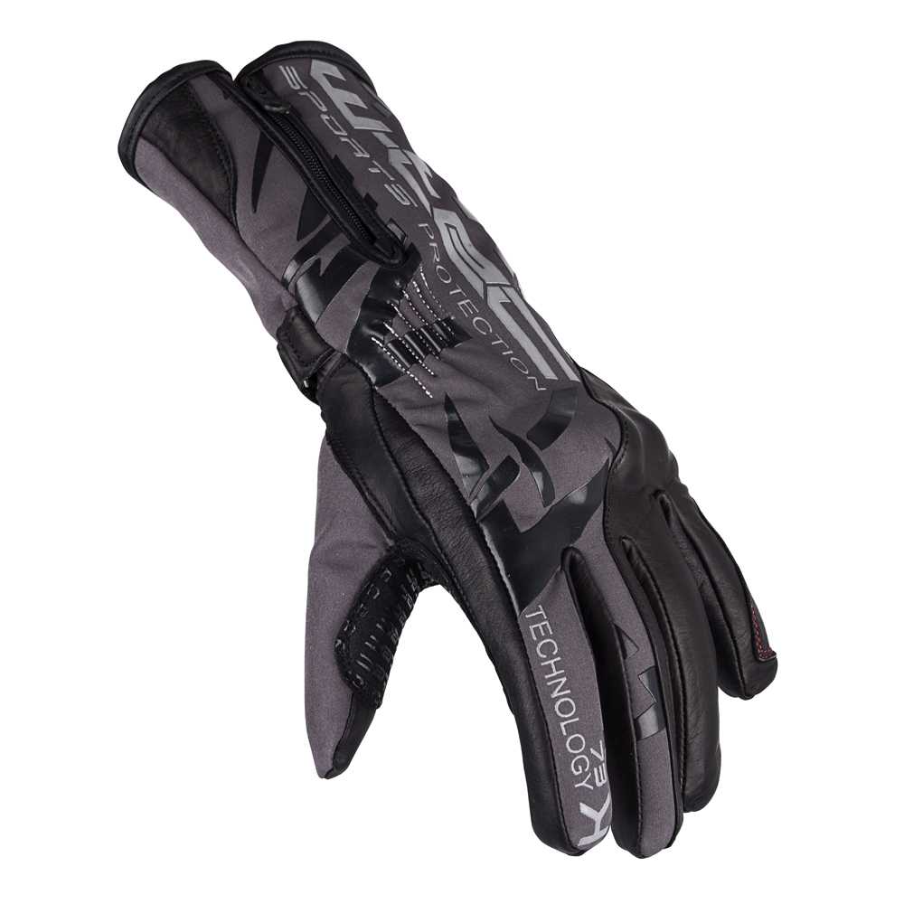 Moto rukavice W-TEC Kaltman  černo-šedá  L
