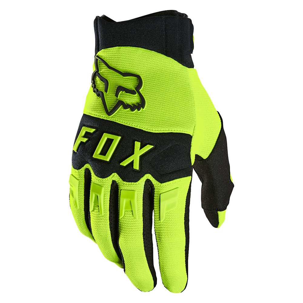 Motokrosové rukavice FOX Dirtpaw Ce Fluo Yellow MX22  fluo žlutá