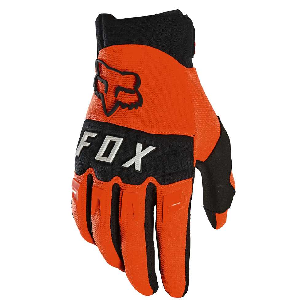 Motokrosové rukavice FOX Dirtpaw Fluo Orange MX22  fluo oranžová