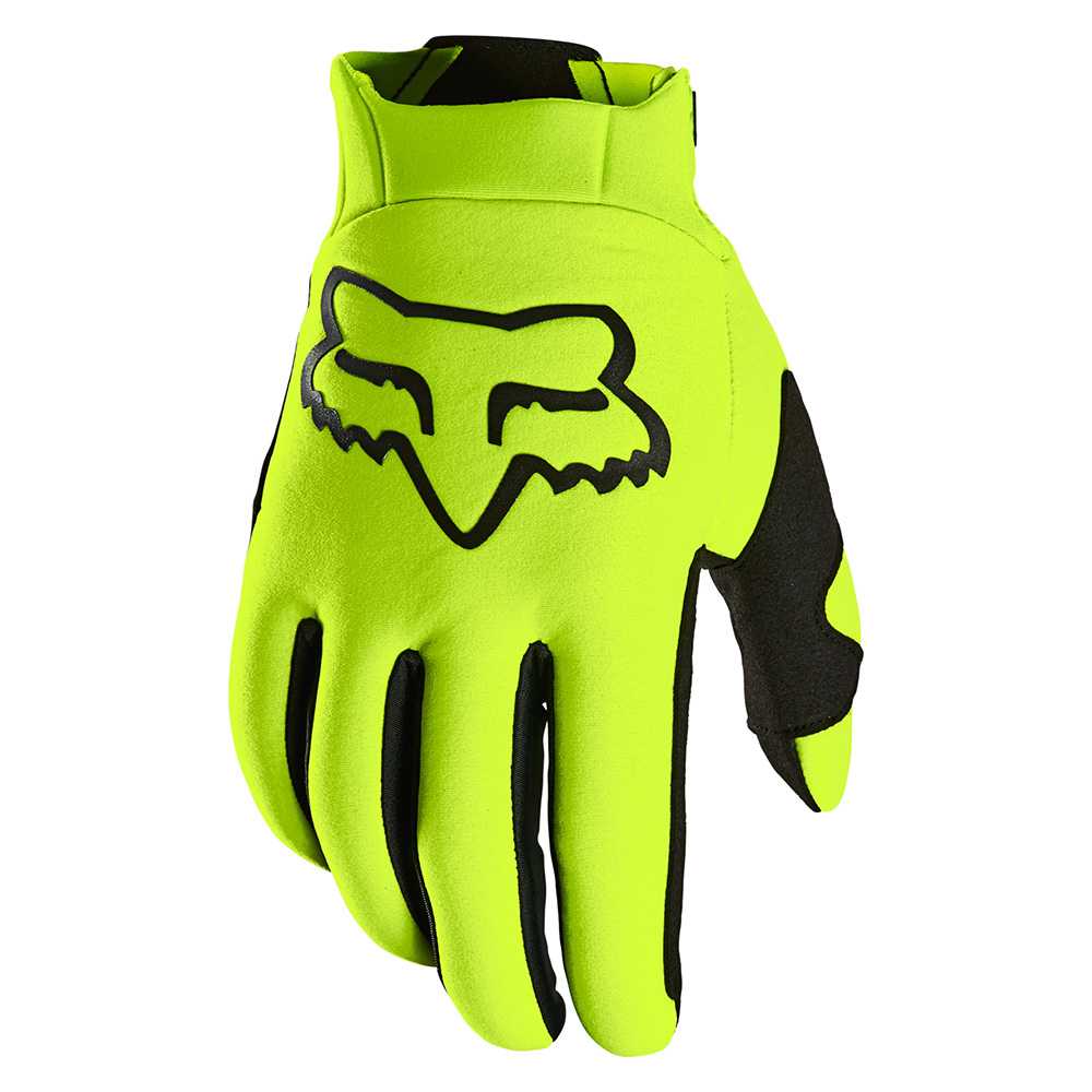 Motokrosové rukavice FOX Legion Thermo Ce Fluo Yellow MX22