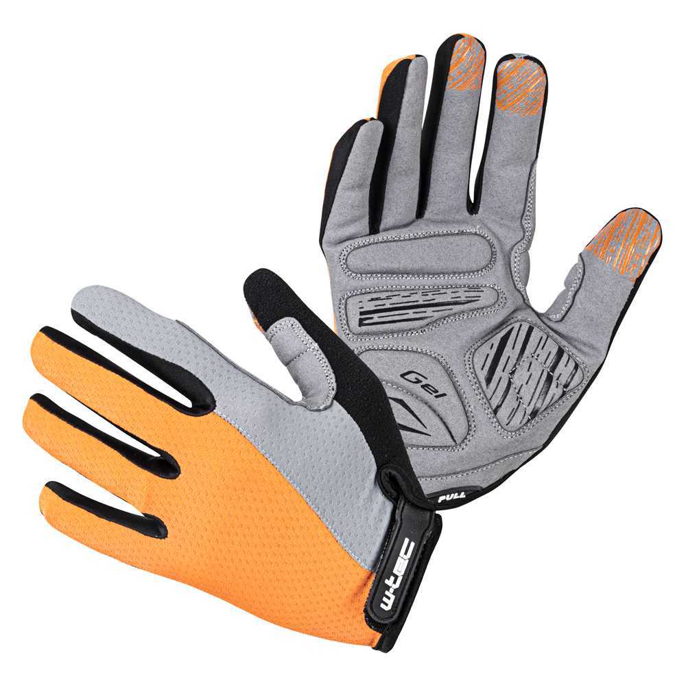 Motokrosové rukavice W-TEC Vilasar  fluo oranžová  XXL