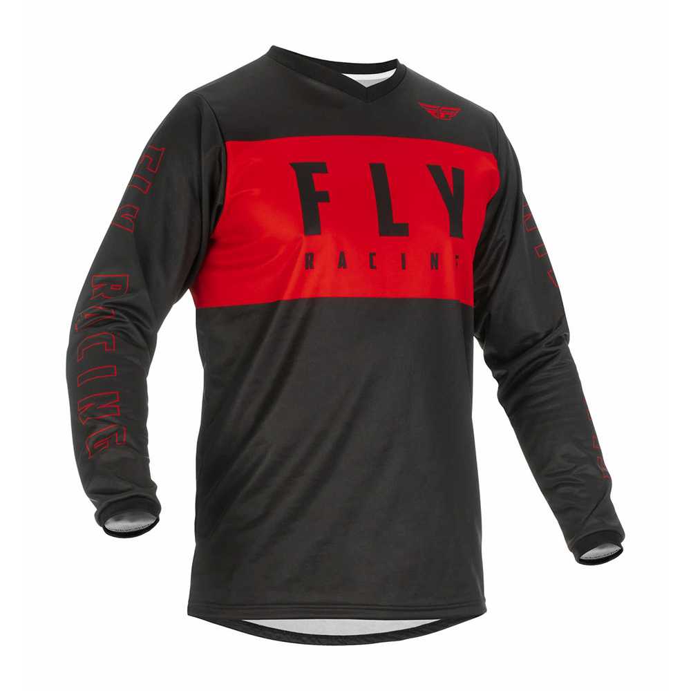 Motokrosový dres Fly Racing F-16 USA 2022 Red Black  červená/černá