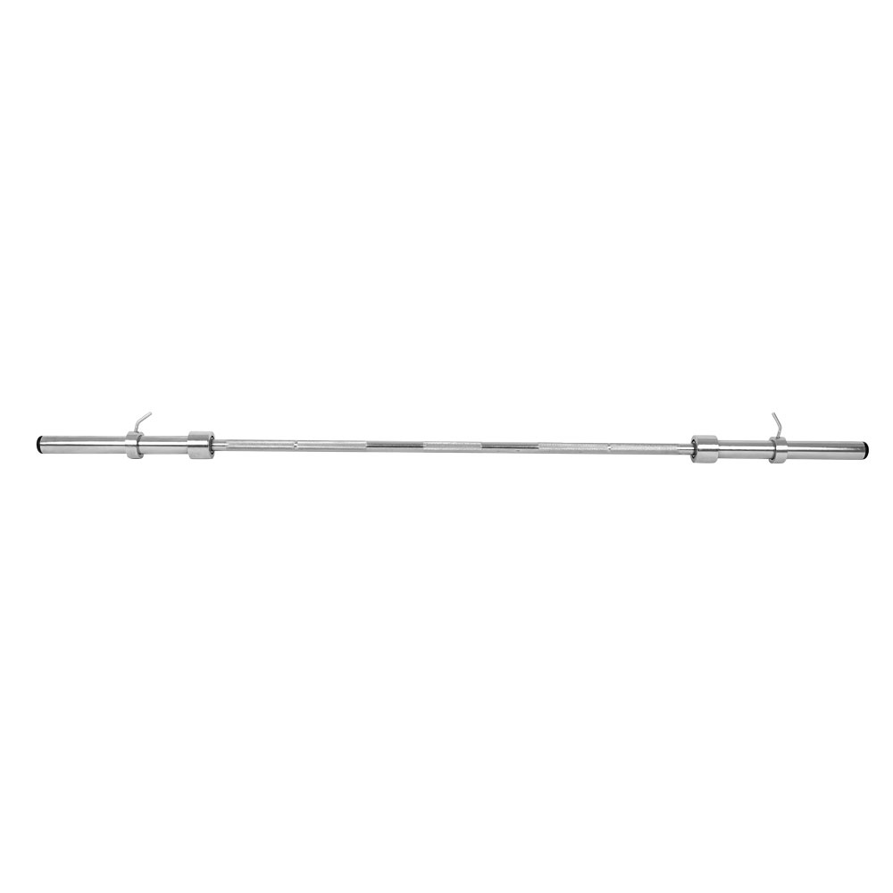 Vzpěračská tyč inSPORTline OLYMPIC Profi s ložisky - rovná 220cm