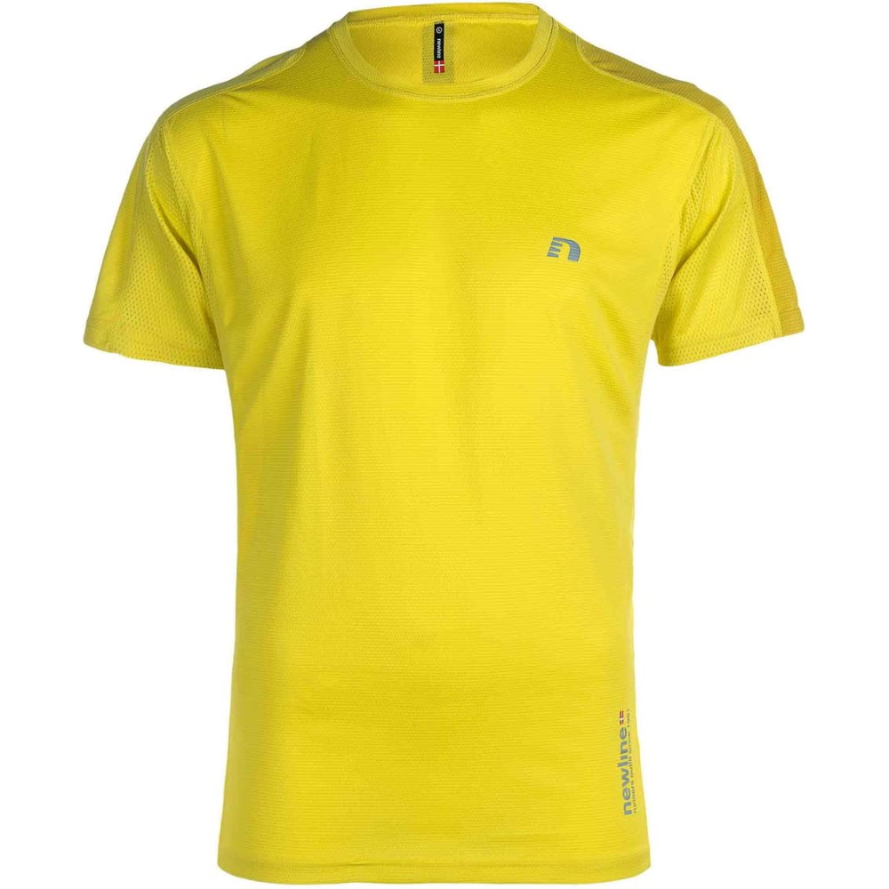 Pánské běžecké tričko Newline Imotion Tee  žlutá  XXL