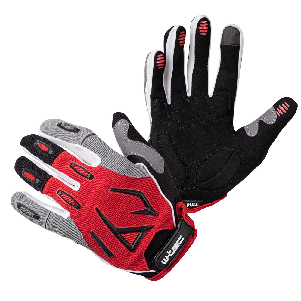 Motokrosové rukavice W-TEC Atmello  červená  XXL