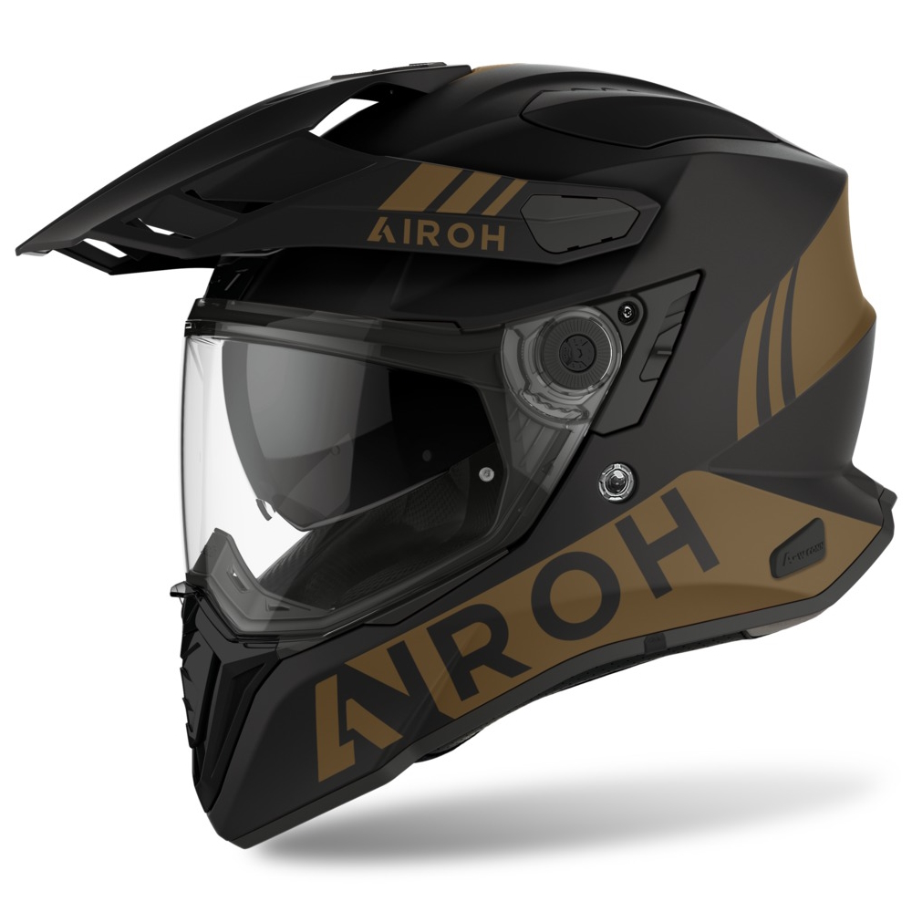 Moto přilba Airoh Commander Factor zlatá matná 2023  L (59-60)
