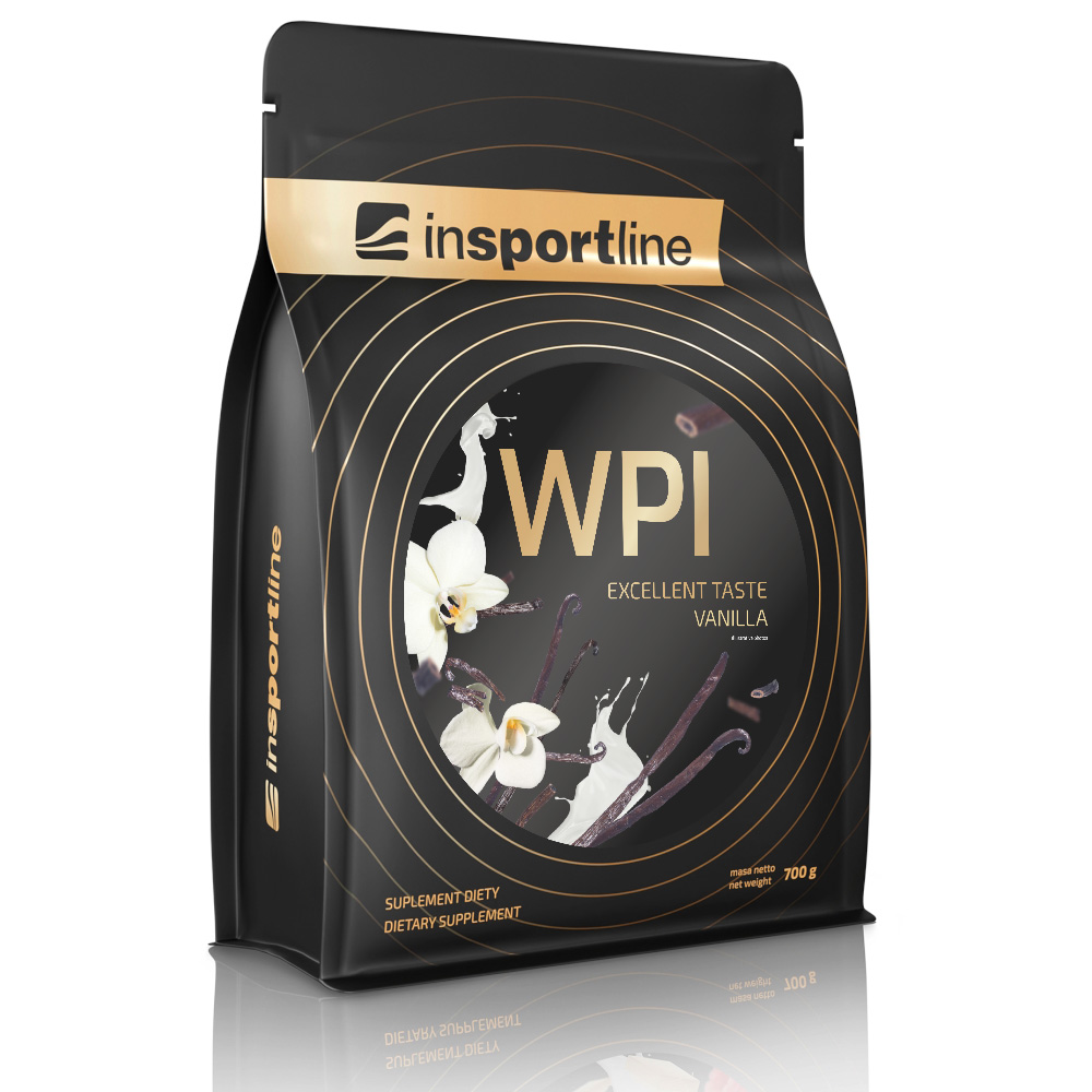Doplněk stravy inSPORTline WPI Protein 700g  vanilka